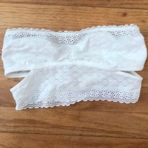 Aerie strapless lace bralette
